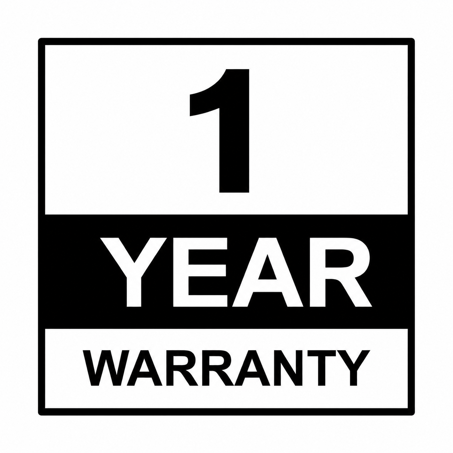 1-Year Warranty